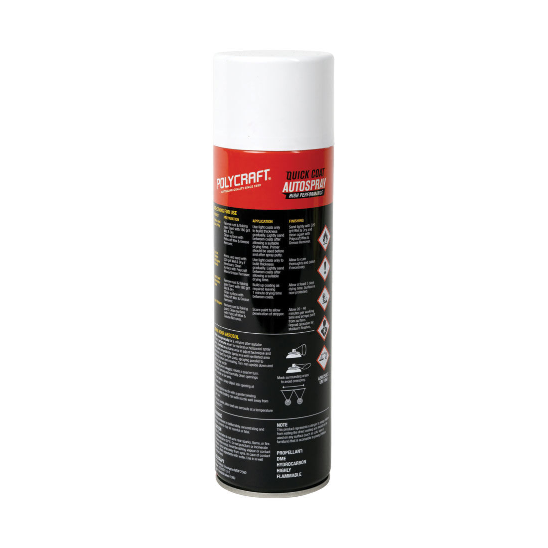 Polycraft Acrylic Gloss White 400g, , scanz_hi-res