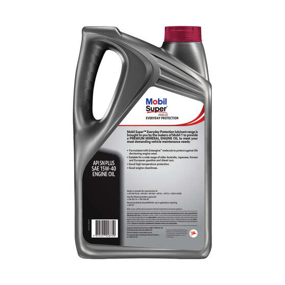 Mobil Super Everyday Protection X2 15W-40 Engine Oil 5 Litre, , scanz_hi-res