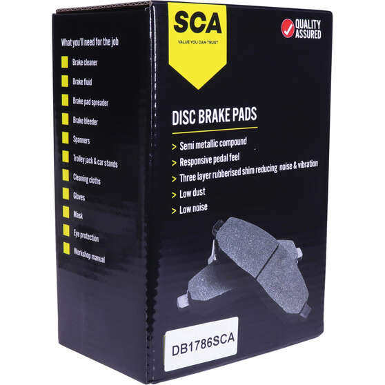 SCA Disc Brake Pads DB1786SCA, , scanz_hi-res