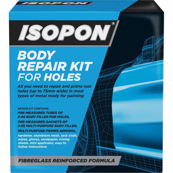 Isopon Body Filler Hole Repair Kit Supercheap Auto New Zealand