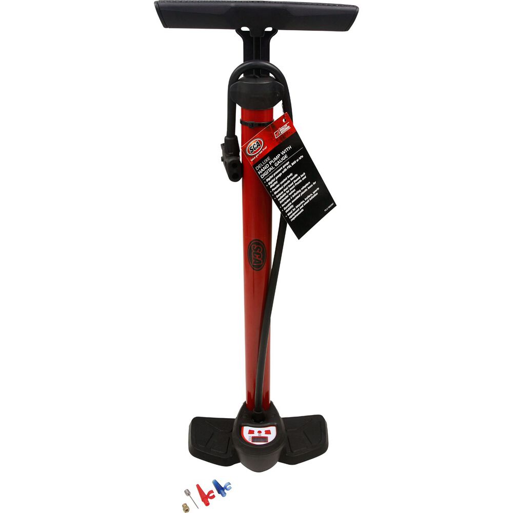 SCA Hand Pump Deluxe with Digital Gauge Supercheap Auto New Zealand