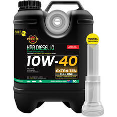 Penrite HPR Diesel 10 Engine Oil - 10W-40 10 Litre, , scanz_hi-res