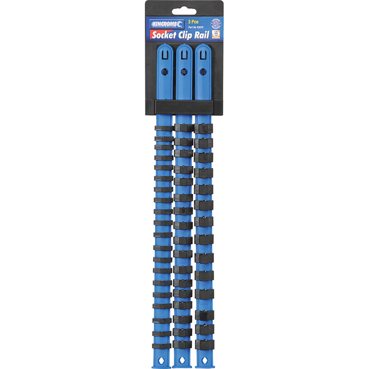 Kincrome Socket Rail Set 1/4, 3/8 & 1/2" Drive 3 Piece Supercheap Auto New Zealand