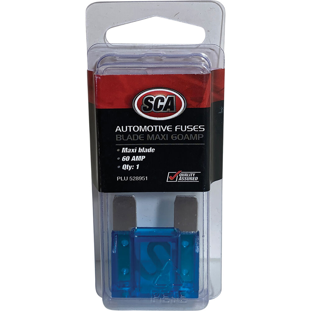 SCA Fuse Maxi Blade 60 AMP, 1 pce Supercheap Auto New Zealand