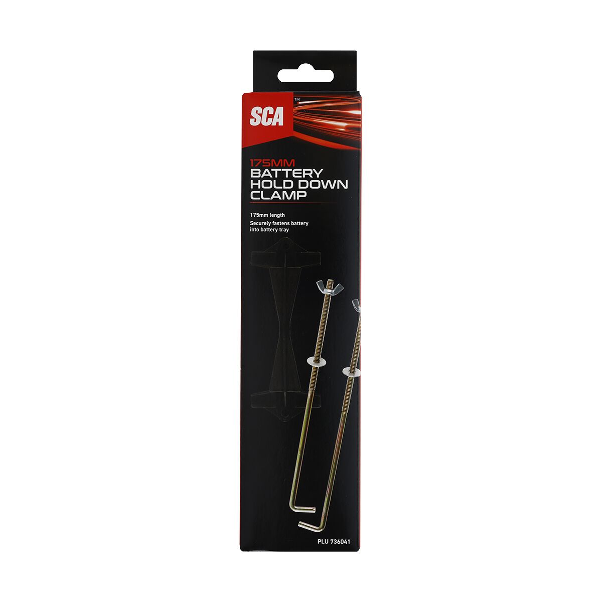 SCA Battery Hold Downs 175mm Clamp, , scanz_hi-res