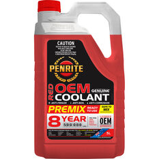 Penrite Red Long Life Anti Freeze / Anti Boil Premix Coolant - 5L, , scanz_hi-res