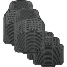 SCA Defend PVC Car Floor Mats - Set of 4, Grey, , scanz_hi-res