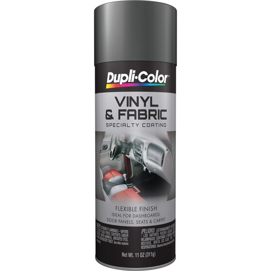 Dupli-Color Vinyl and Fabric Aerosol Paint, Charcoal Grey - 311g, , scanz_hi-res