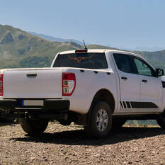 R.M.Williams Tan Longhorn Sticker, , scanz_hi-res