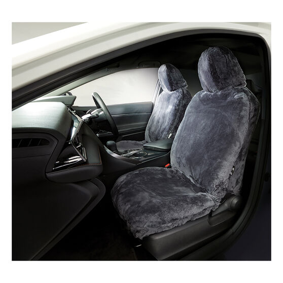 Sheepskin Car Seat Covers Airbag Compatible Velcromag