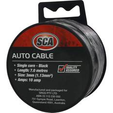 SCA Automotive Cable - Single Core, 10 Amp 3mm x 7m, Black, , scanz_hi-res