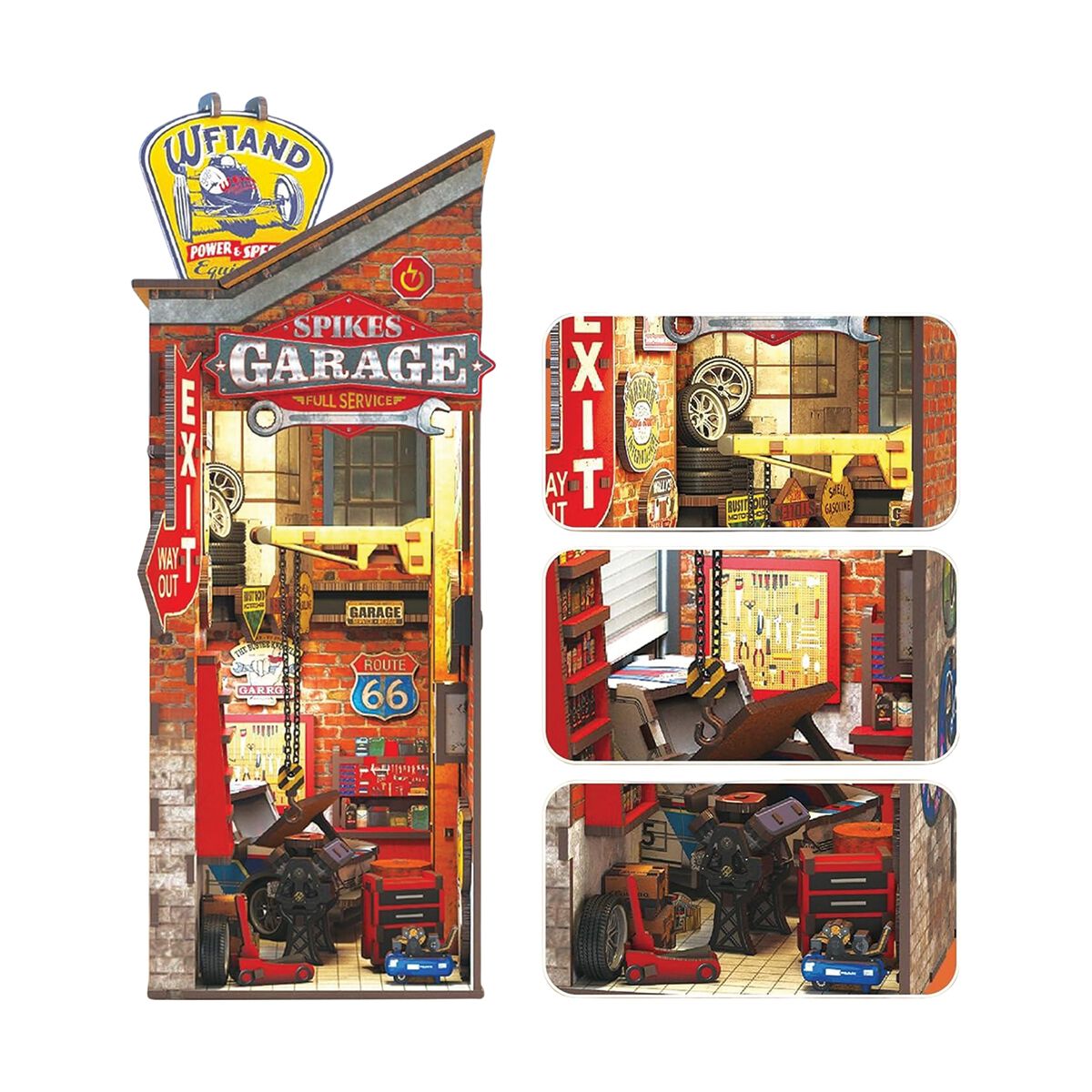 Garage Book Nook Puzzle Kit, , scanz_hi-res