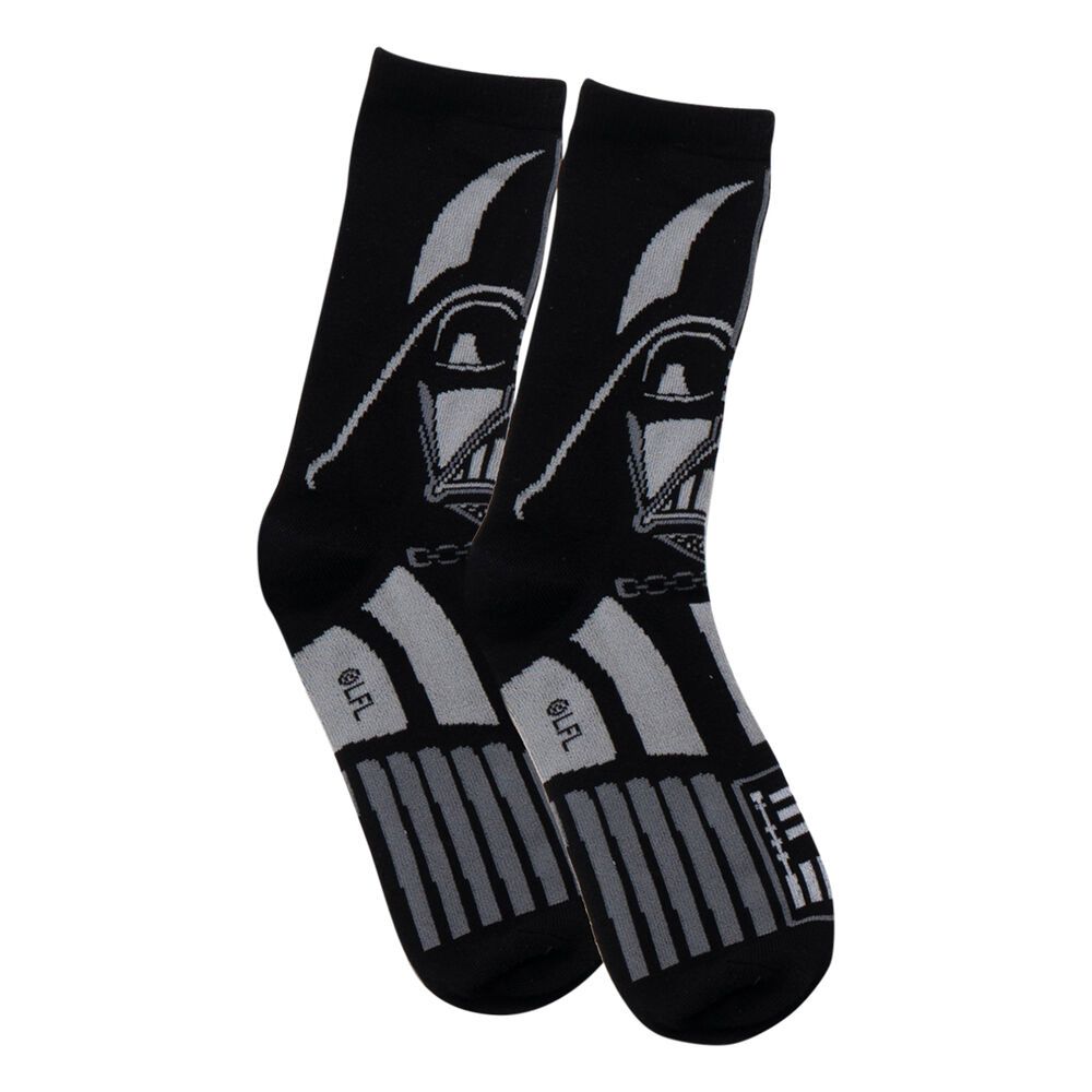 Stormtrooper & Darth Vader New York Giants Rock Em Socks Three-Pack Star  Wars Crew Socks Set