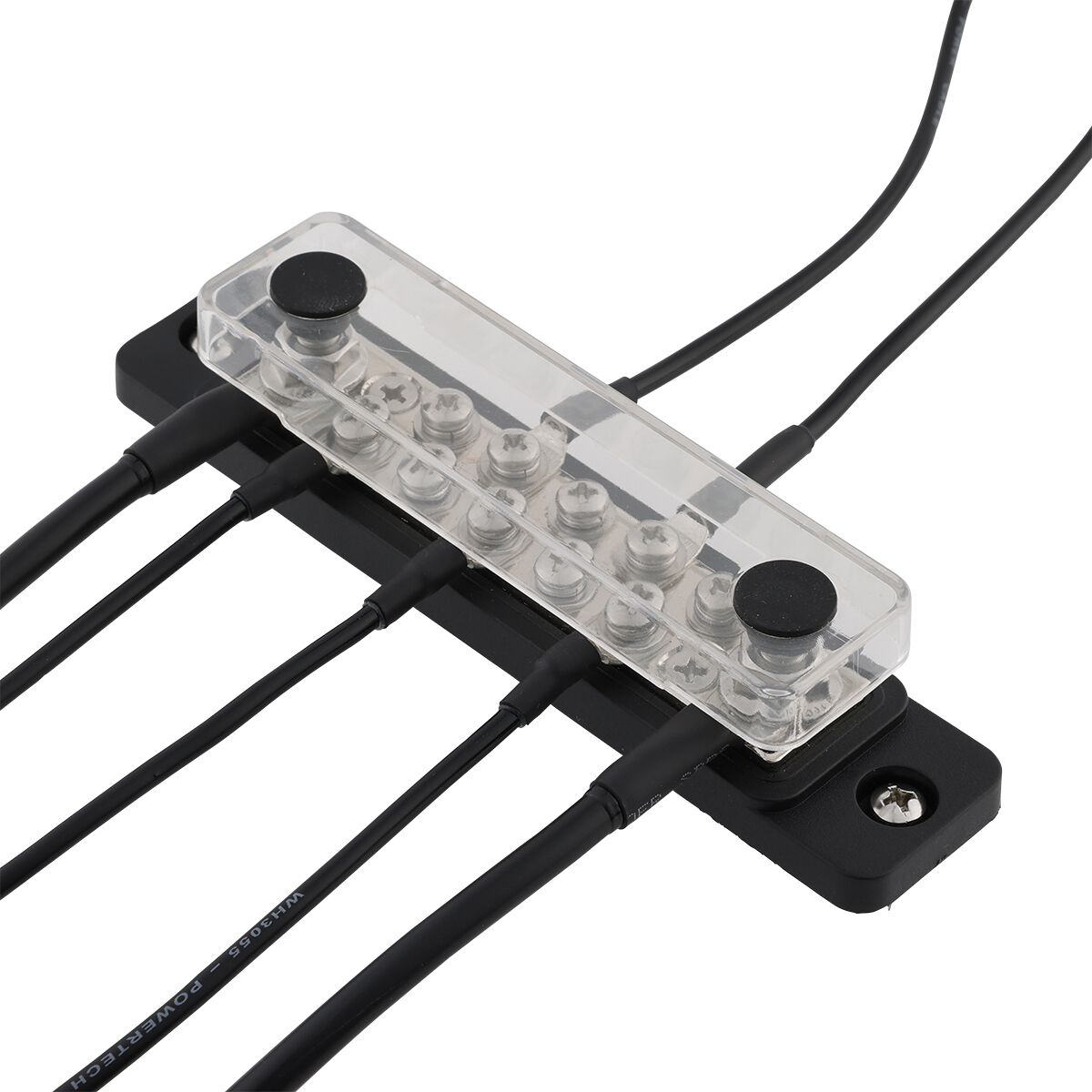 SCA Busbar 12 Stud Black 150 Amp, , scanz_hi-res