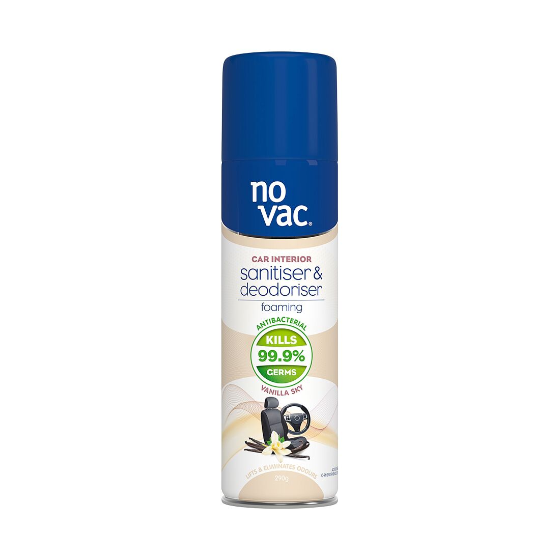 No Vac Deodoriser Air Freshener Vanilla Sky 290g, , scanz_hi-res