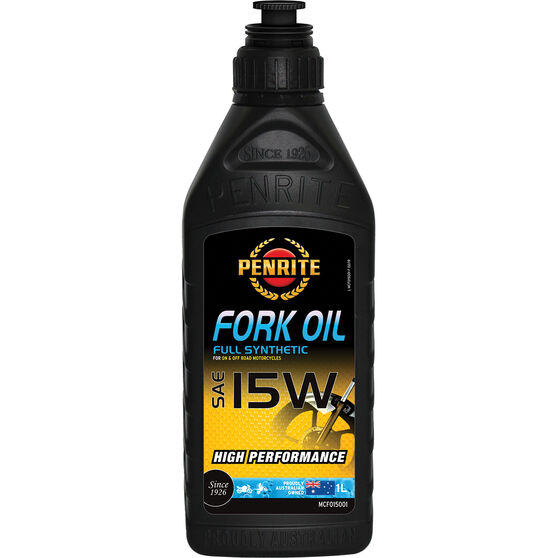 Full Synthetic Motorcycle Fork Oil - 15W, 1 Litre, , scanz_hi-res