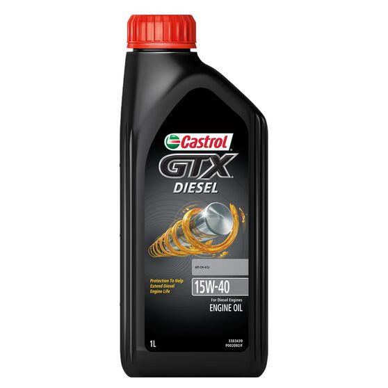 Castrol GTX Diesel Engine Oil 15W-40 1 Litre, , scanz_hi-res