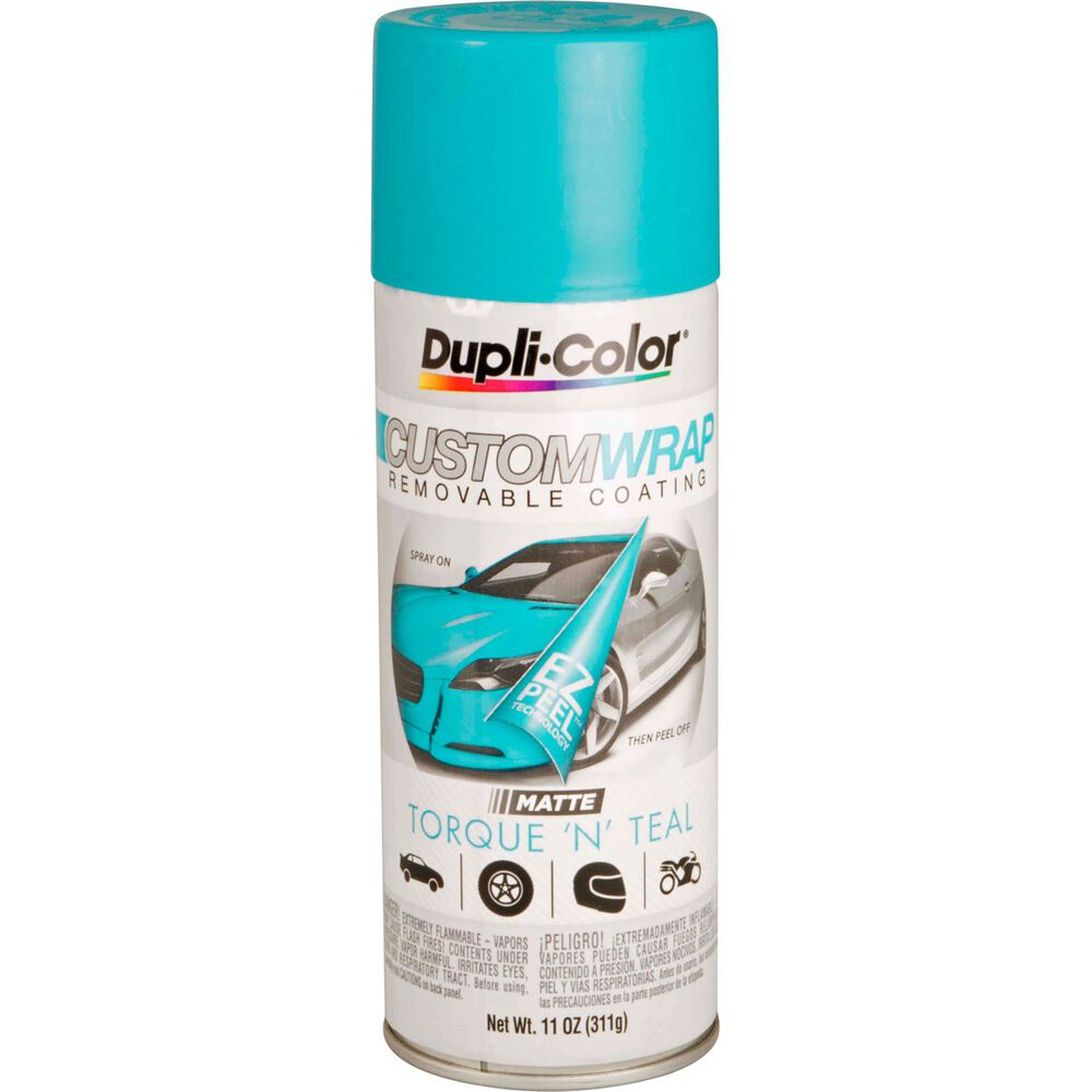 DupliColor Aerosol Paint Custom Wrap Torque N' Teal, 311g Supercheap Auto New Zealand