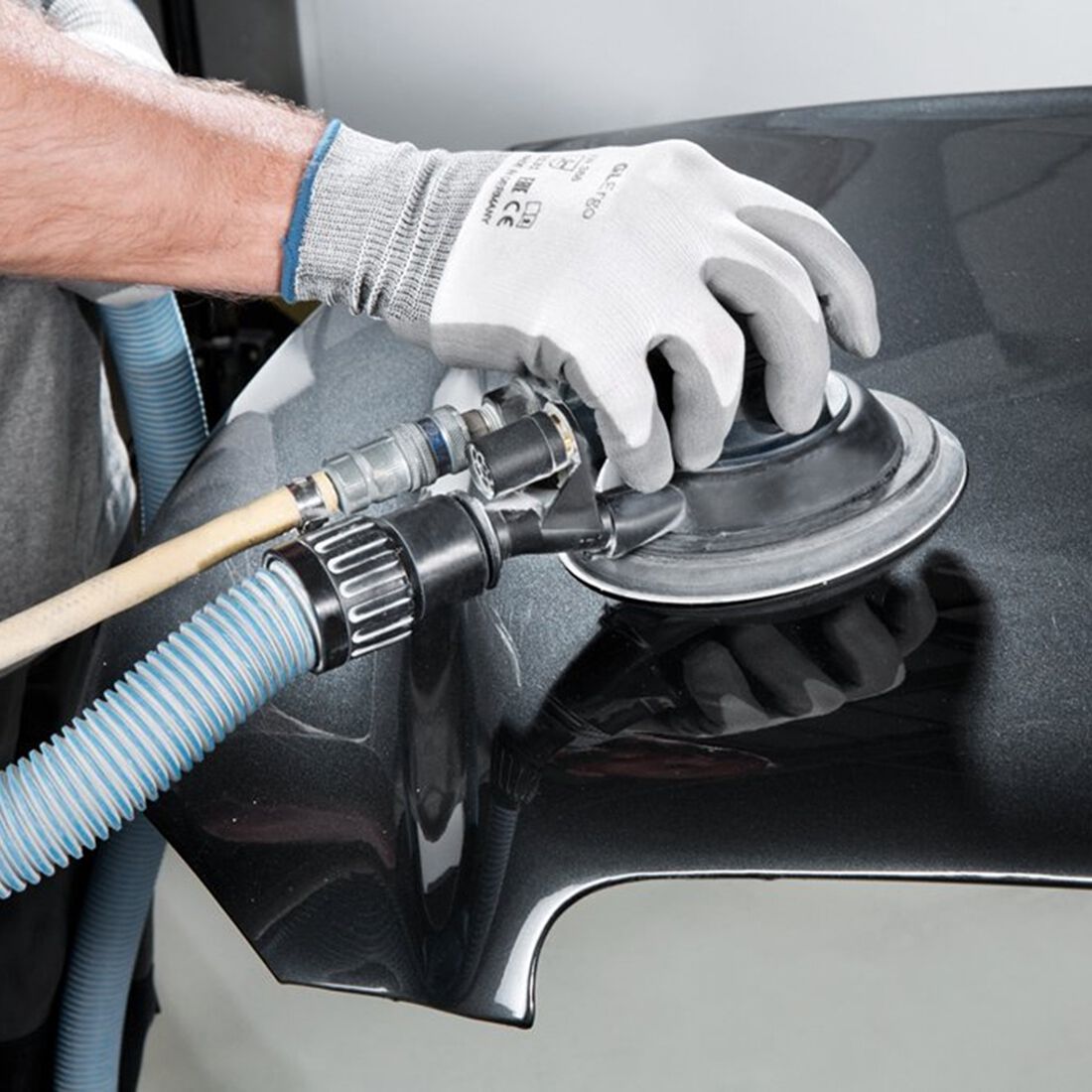 SIA Abrasives 150mm Premium Wet & Dry Sanding Disc, 1950 Series, 8 Hole, 1500 Grit, 5 Pack, , scanz_hi-res