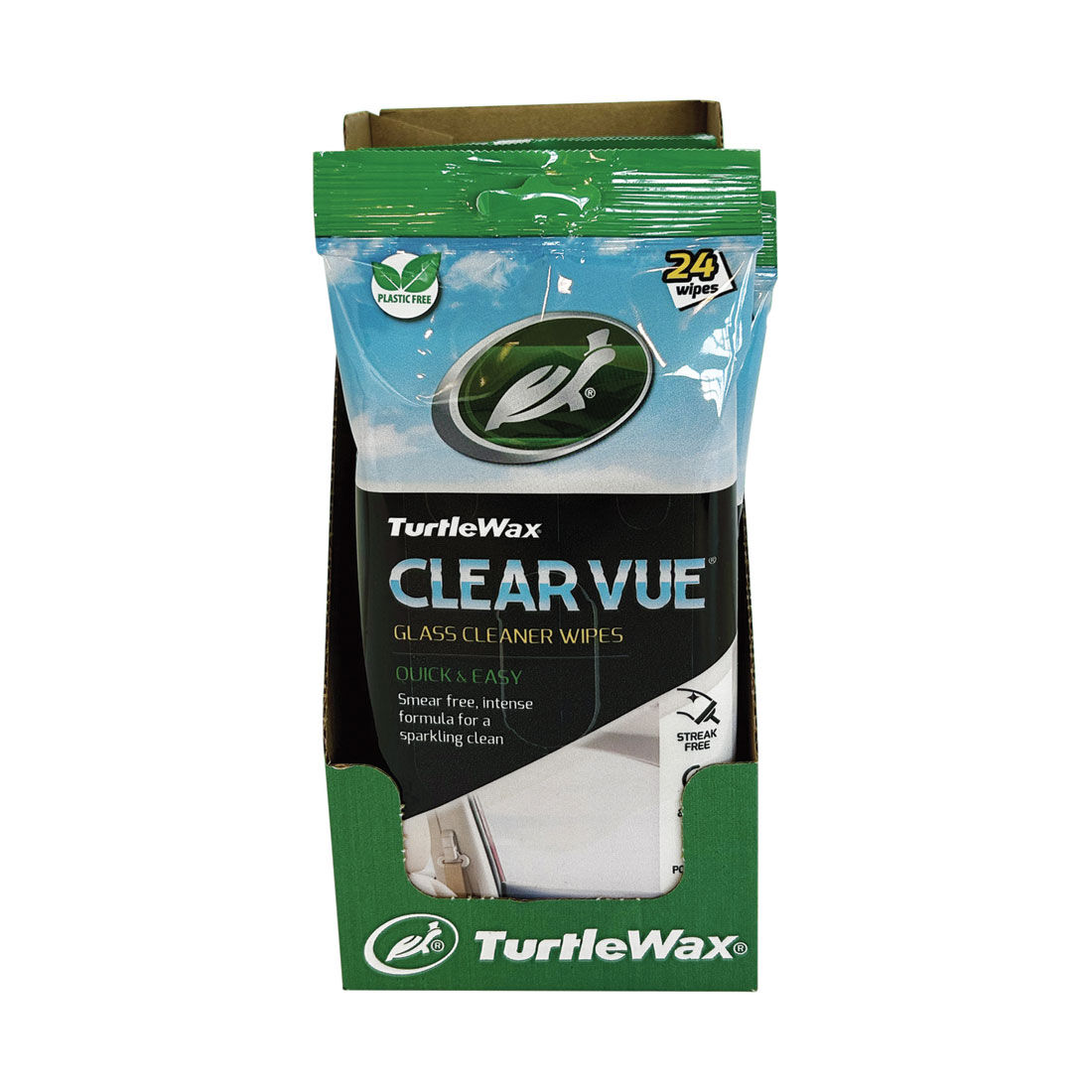 Turtle Wax Clear Vue Glass Wipes 24 Pack, , scanz_hi-res