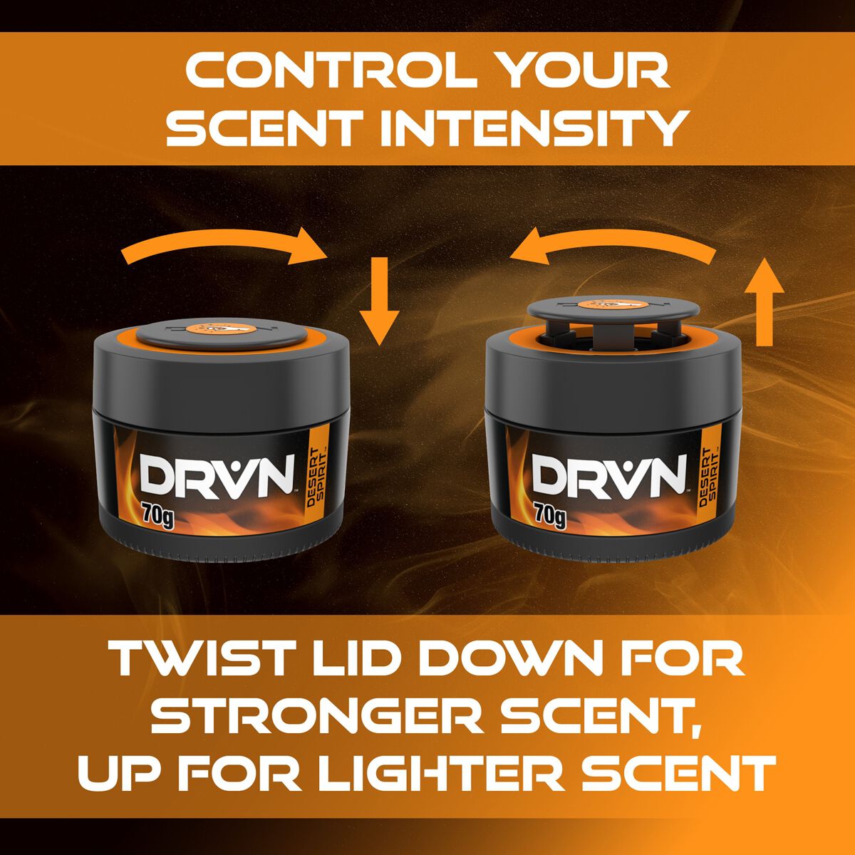 DRVN Desert Spirit Gel Can Air Freshener - 1 Pack, , scanz_hi-res