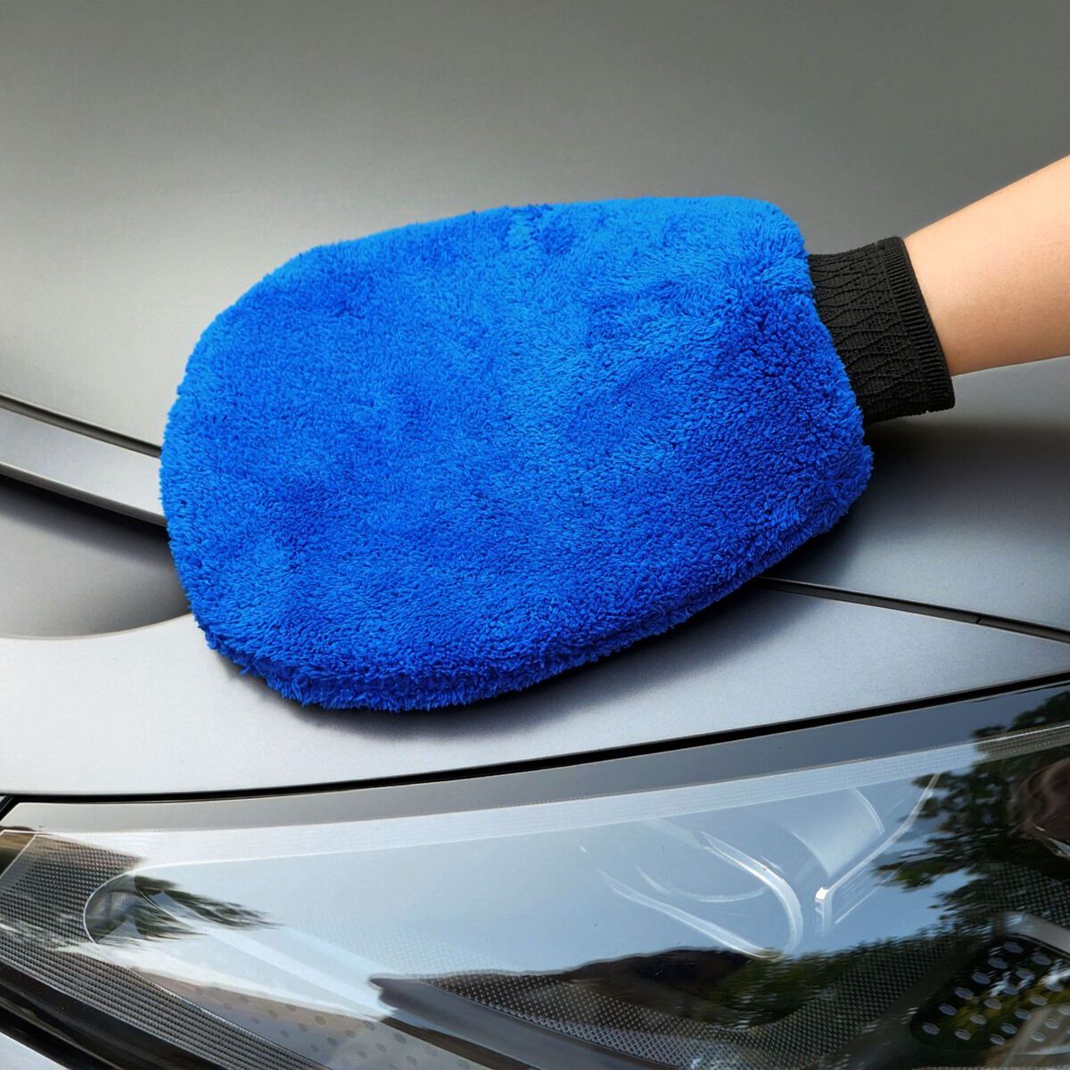 SCA Premium Microfibre Wash Mitt, , scanz_hi-res