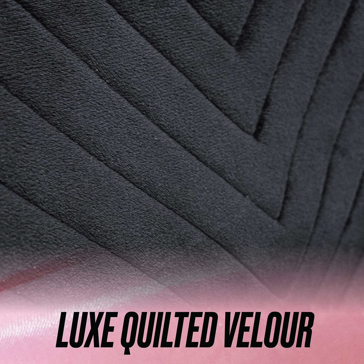 Juicy Couture Juicy Bling Steering Wheel Cover & Seat Belt Comforters Combo - Black/Purple, , scanz_hi-res