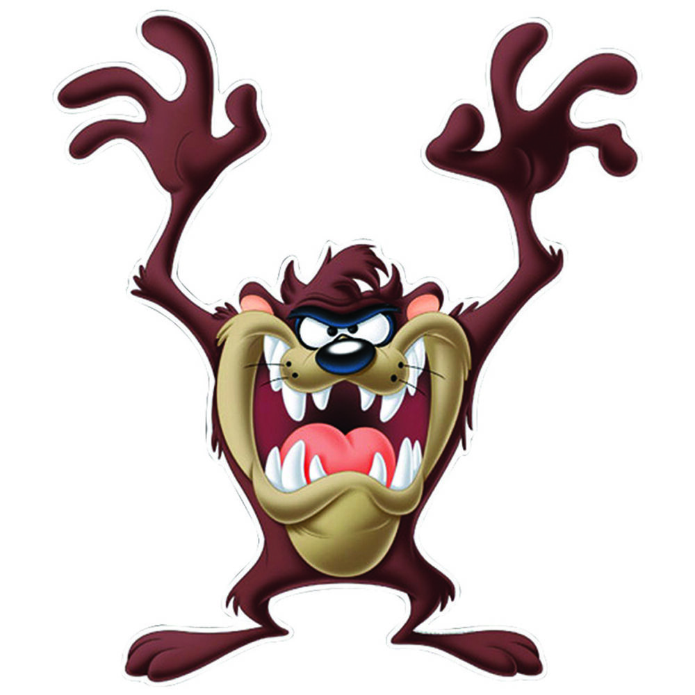 Hot Stuff Sticker Taz, Vinyl Supercheap Auto New Zealand