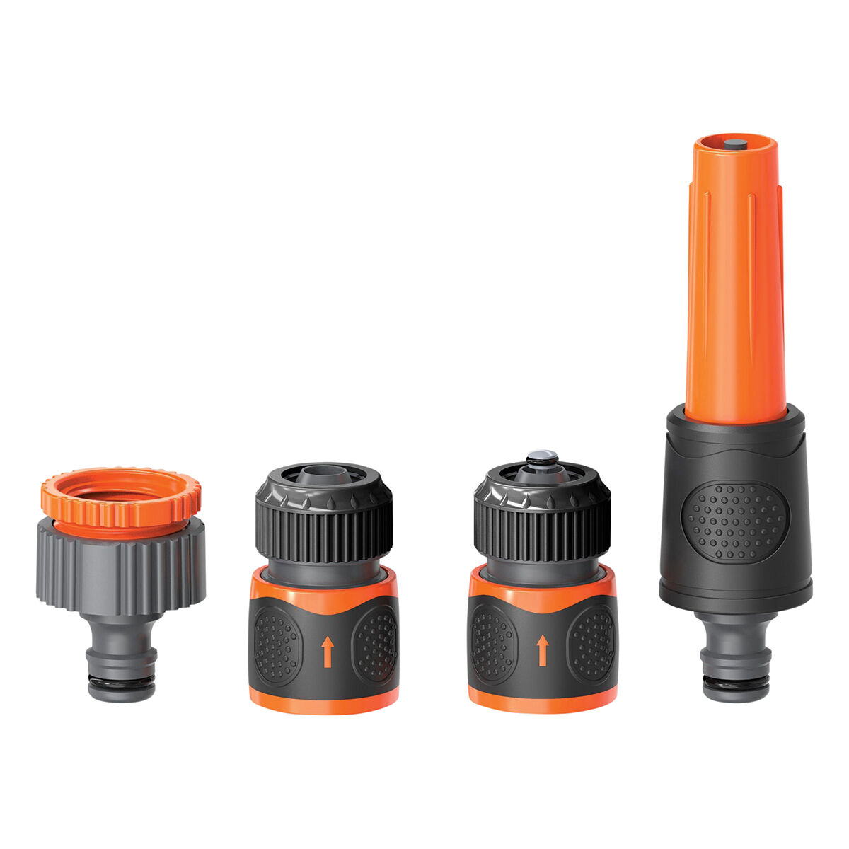 SCA Garden Hose Plastic Nozzle - 4 Piece, , scanz_hi-res