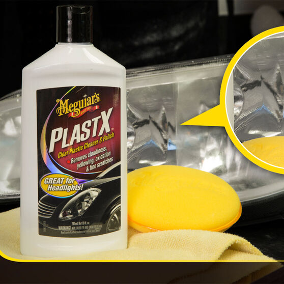 Meguiars Plast-X Clear Plastic Cleaner & polish 296ml