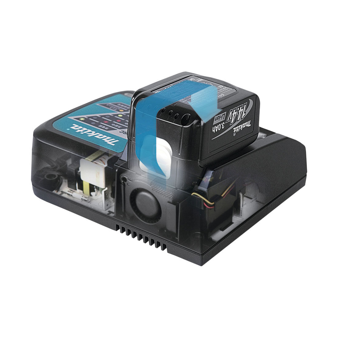 Makita 18V Battery Charger DC18RC, , scanz_hi-res