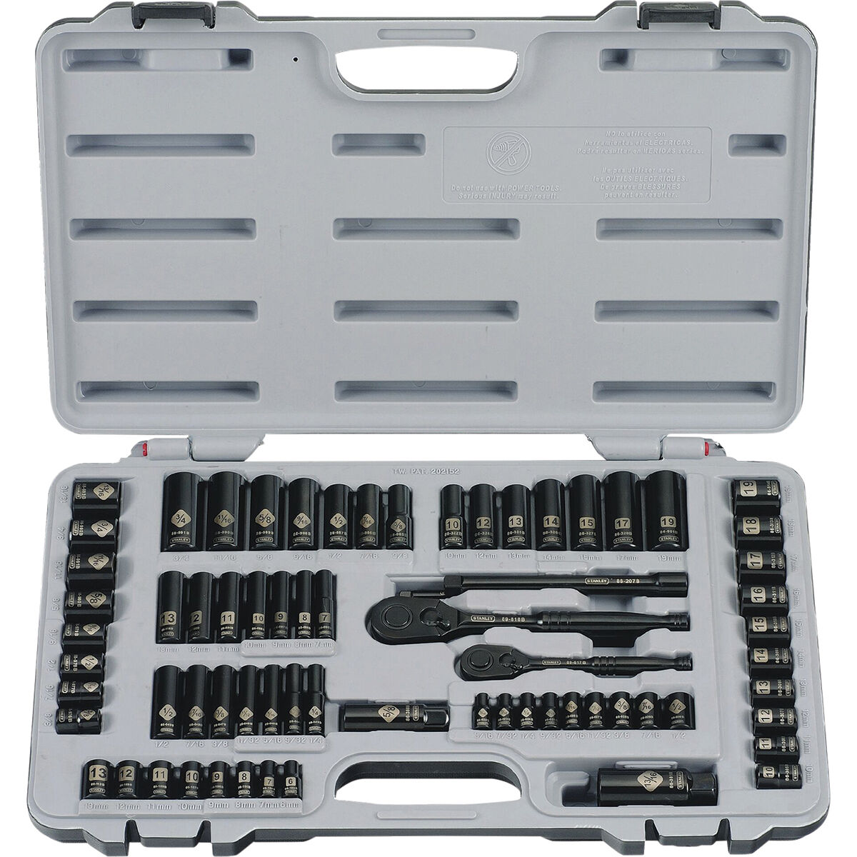 Stanley top socket sets