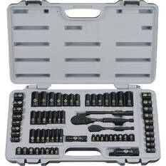 Stanley Socket Set 1/4" & 3/8" Drive Metric/SAE 69 Piece, , scanz_hi-res