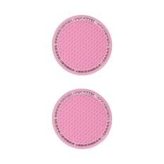 Cabin Crew Drink Coasters Pink/Bling 2Pk, , scanz_hi-res