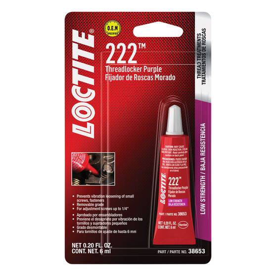 Loctite 222 Low Strength Threadlocker 6mL Supercheap Auto New Zealand