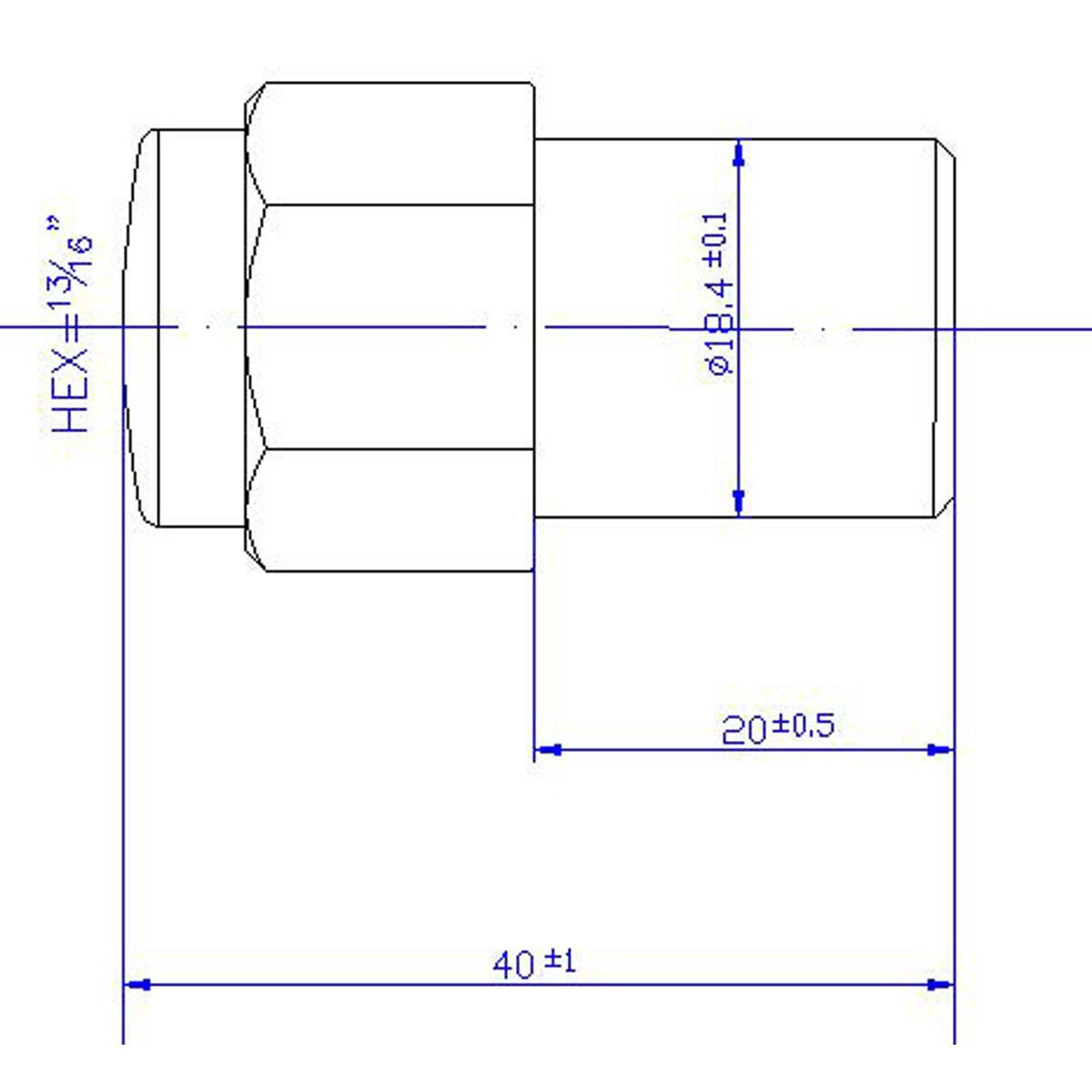 Calibre Wheel Nuts MN12150, Shank, M12x1.50, , scanz_hi-res
