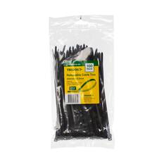 Tridon Releasable Cable Ties, Black, 200mm x 4.8mm, 100 Pack, CTR205BKCD-100, , scanz_hi-res