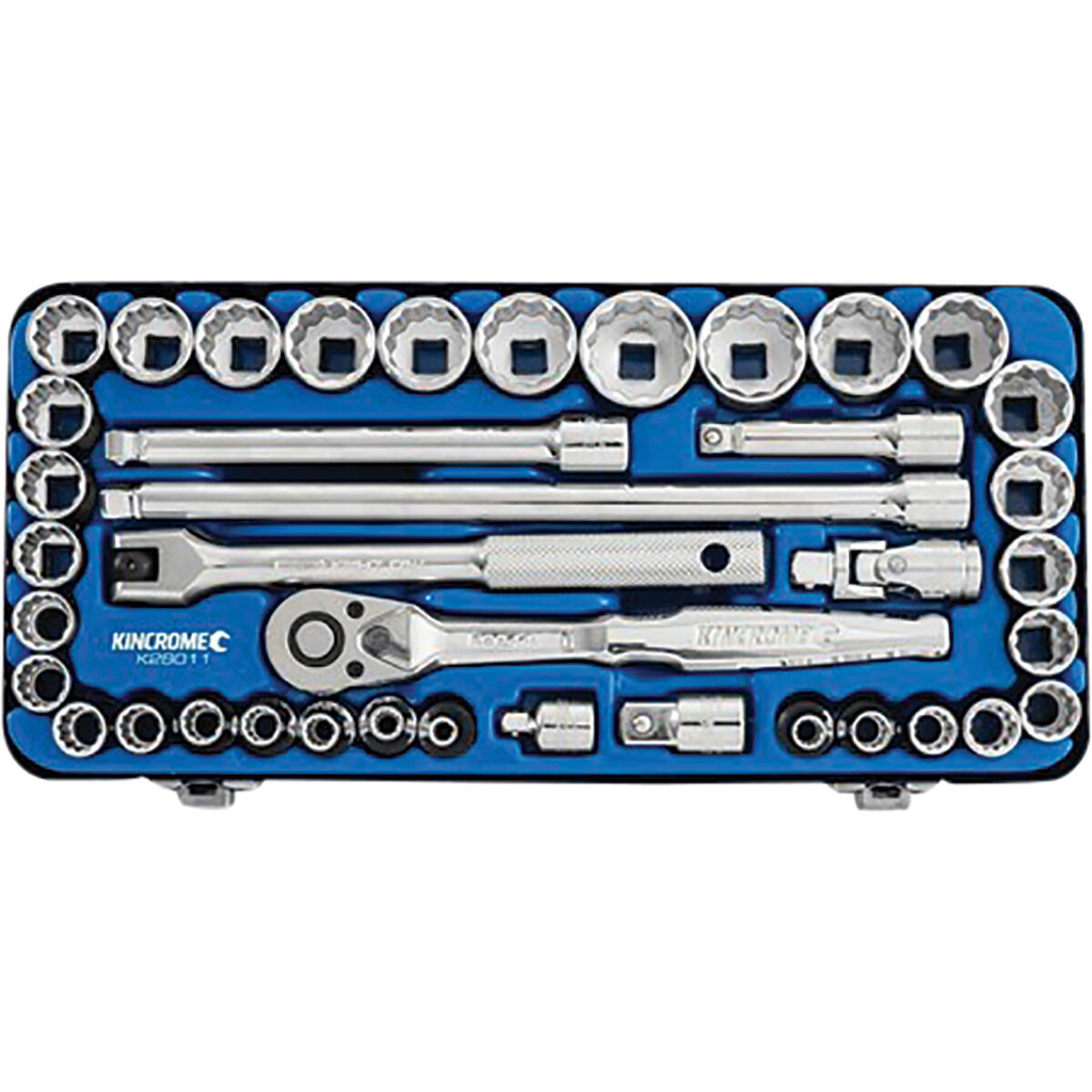 King chrome socket clearance set