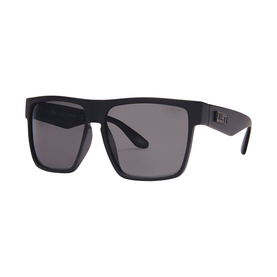 LOST Sunglasses Excess Polarised Matt Black, , scanz_hi-res
