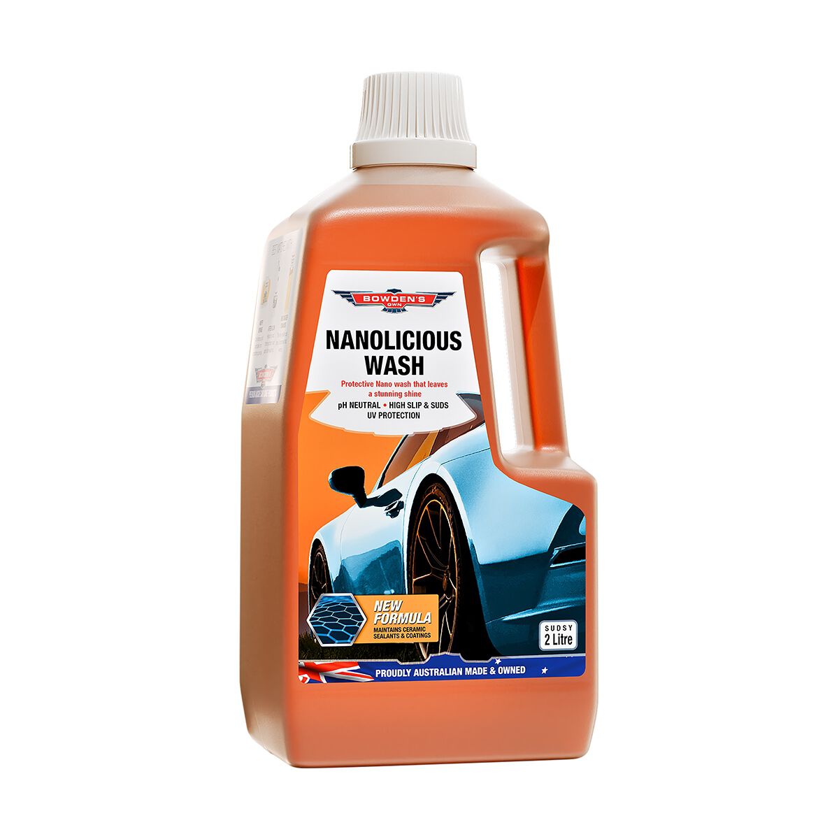 Bowden's Own Nanolicious Wash V2 2 Litre, , scanz_hi-res