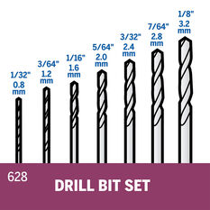 Dremel 7pc Mini Drill Bit Set, , scanz_hi-res
