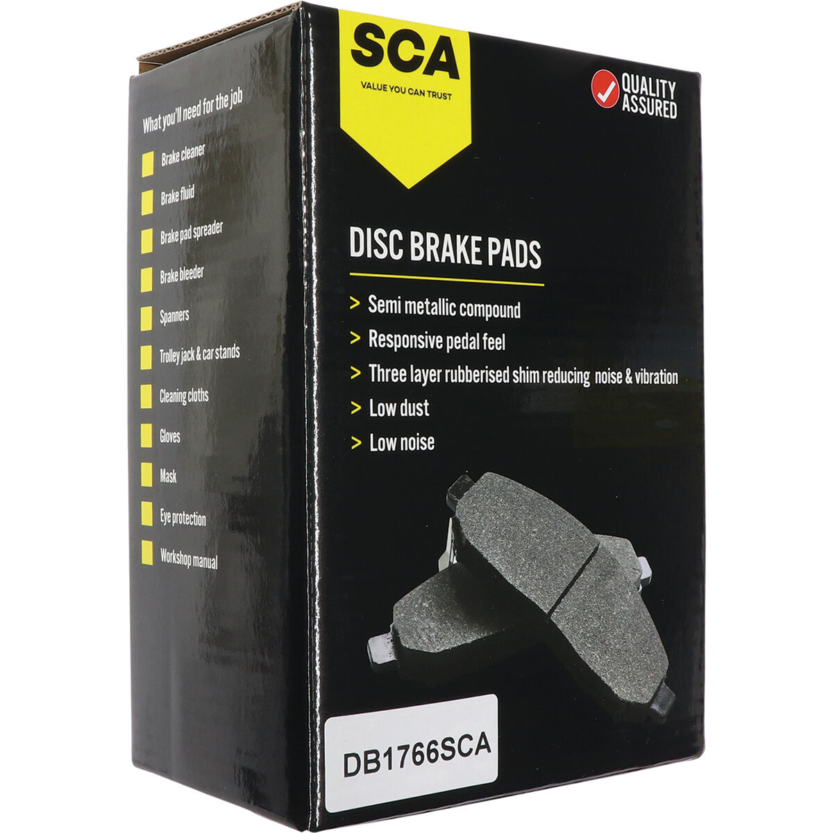 SCA Disc Brake Pads DB1766SCA, , scanz_hi-res
