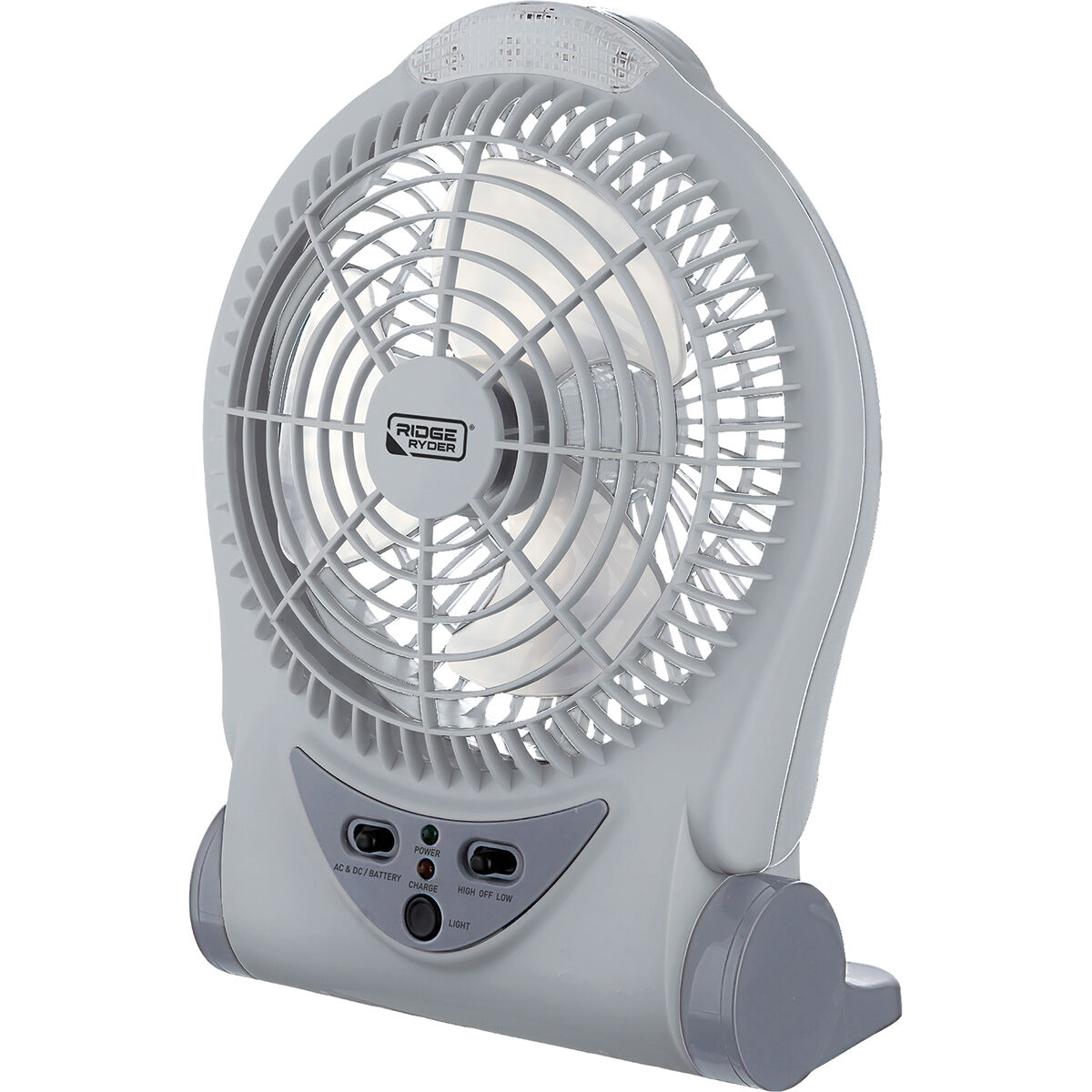 Ridge Ryder 6 Inch Rechargeable Fan, , scanz_hi-res