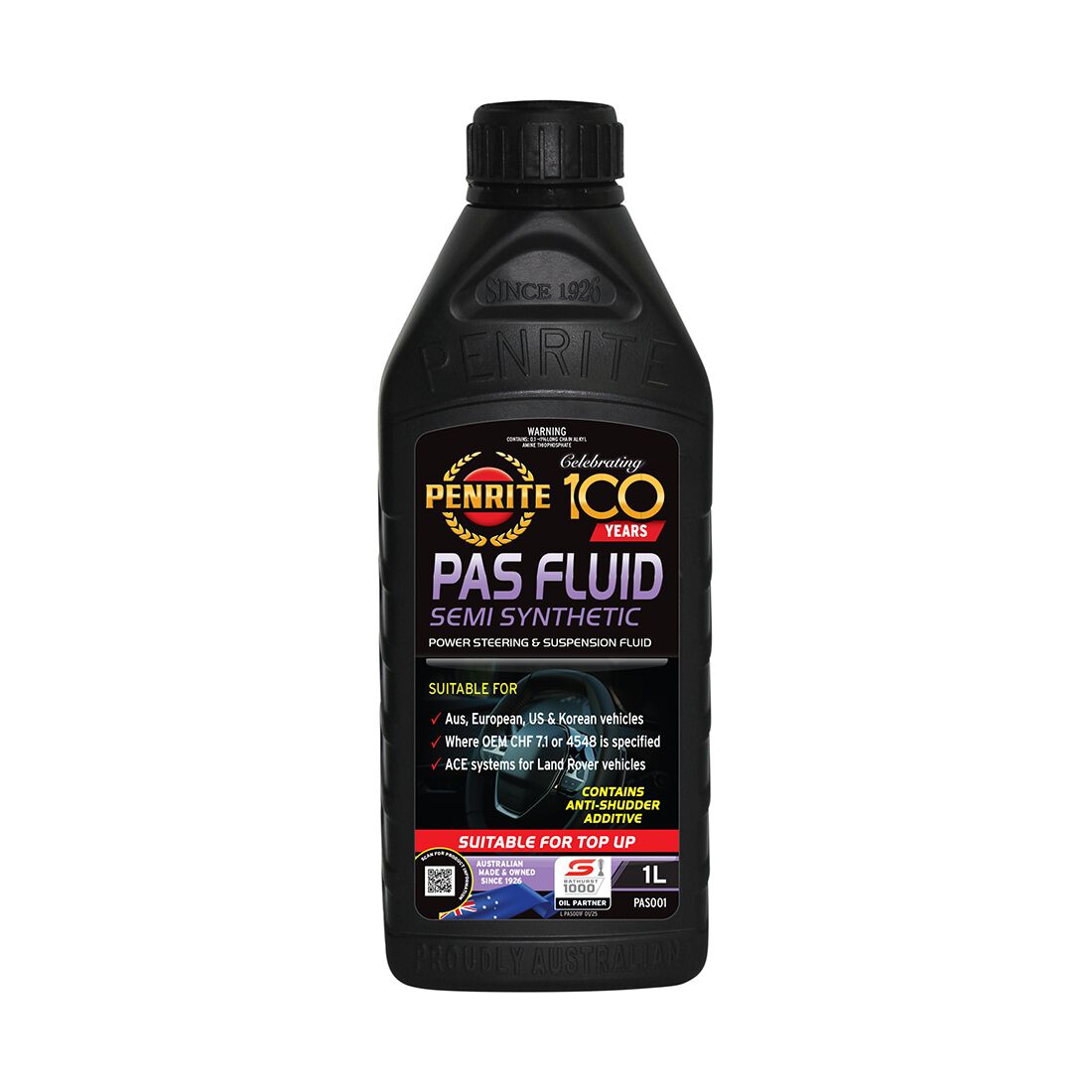 Power Steering Fluid - PAS, 1 Litre, , scanz_hi-res