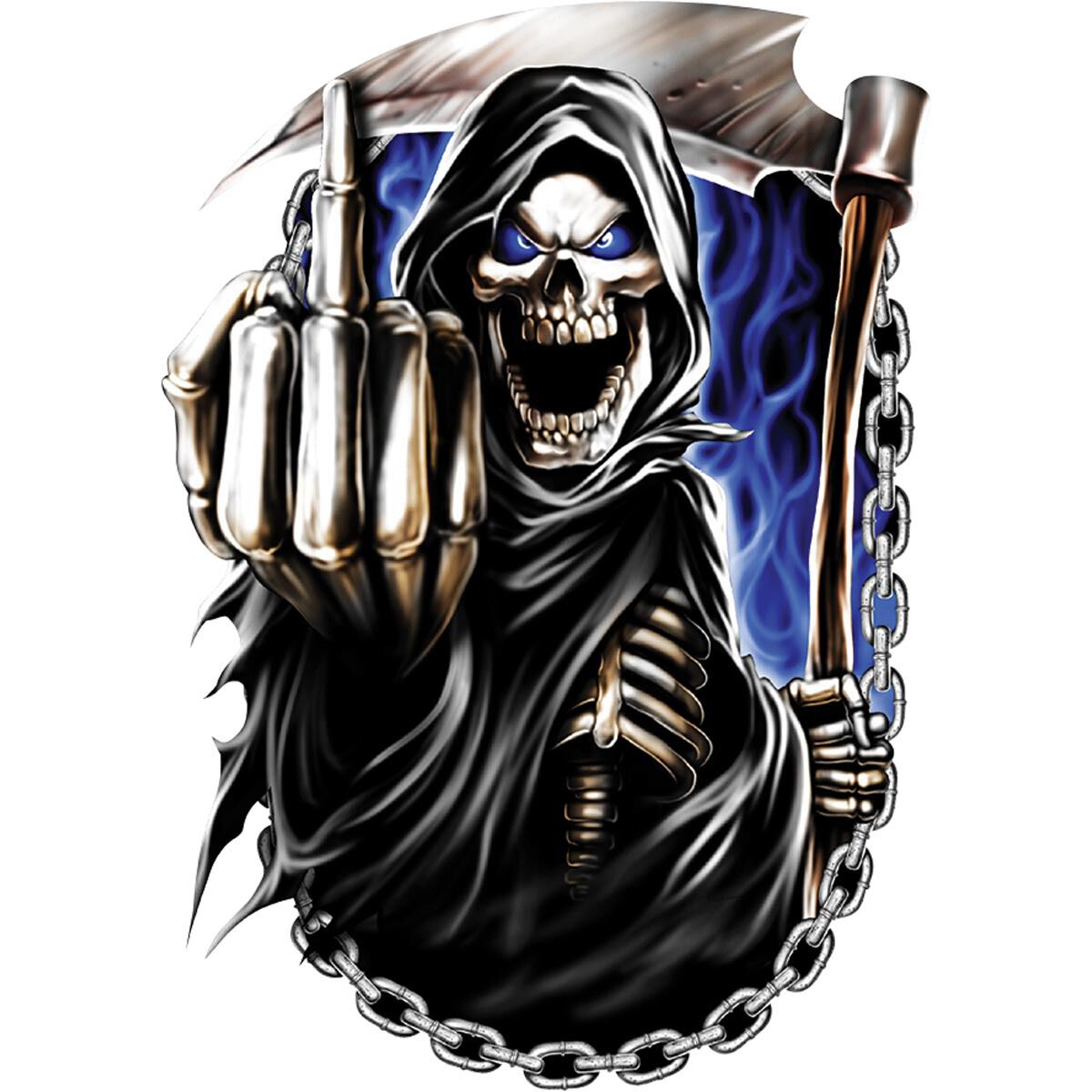 Sticker - Reaper Finger Chains, Vinyl, , scanz_hi-res