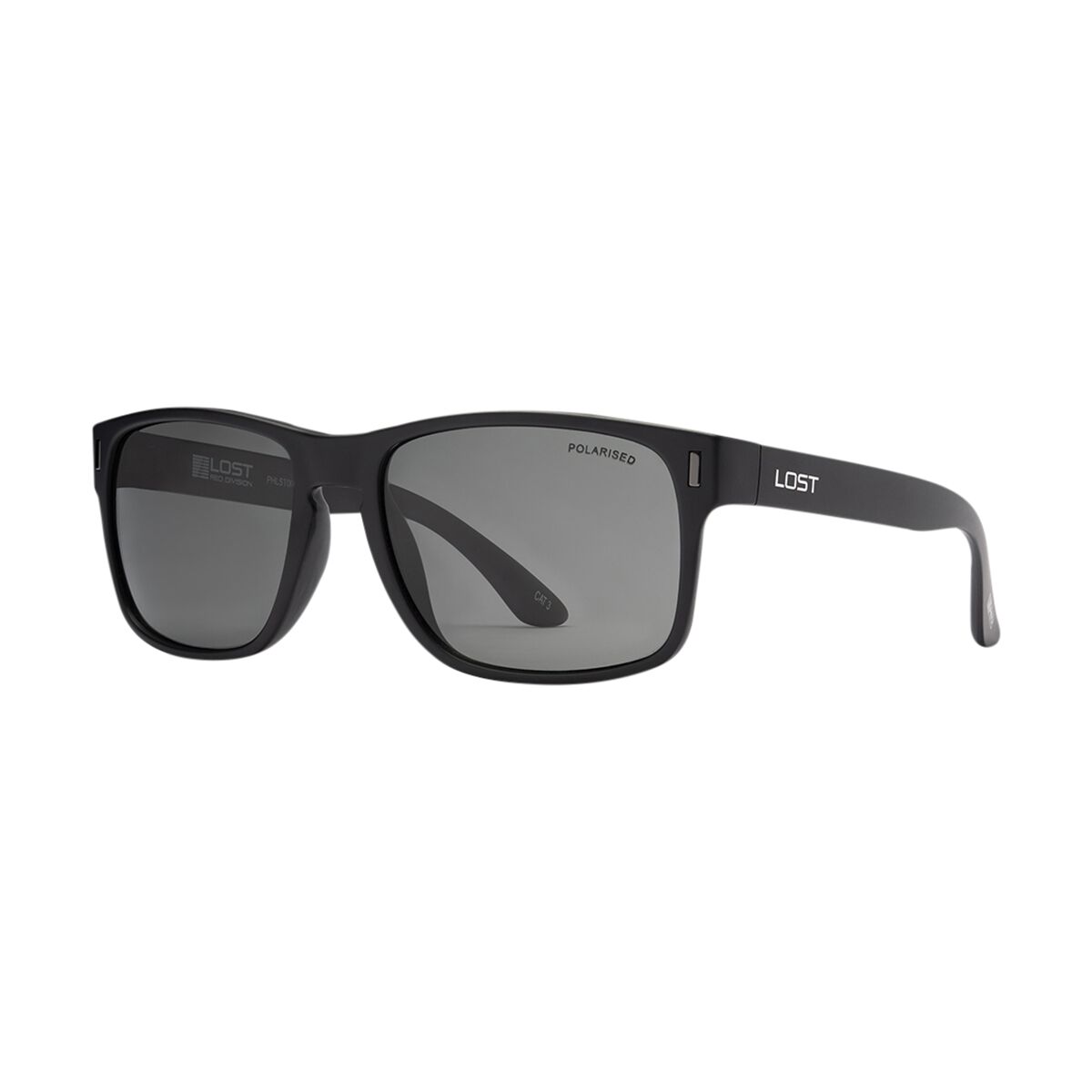 LOST Sunglasses Suzuka Polarised Matt Black, , scanz_hi-res