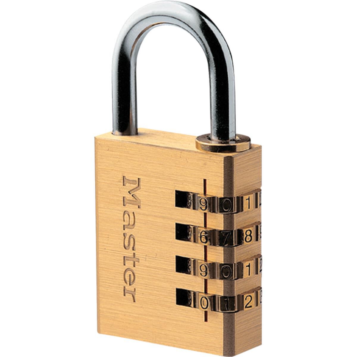 Master lock sales padlock combo
