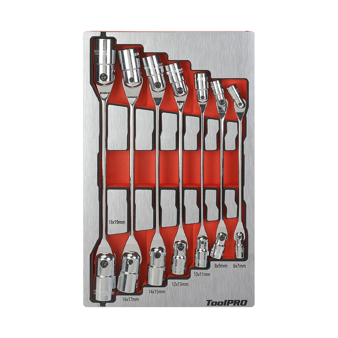 ToolPRO EVA Double Flex Spanner Set 7 Piece, , scanz_hi-res