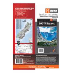 HEMA Map NZ South Island Te Waipounamu 8th Ed, , scanz_hi-res