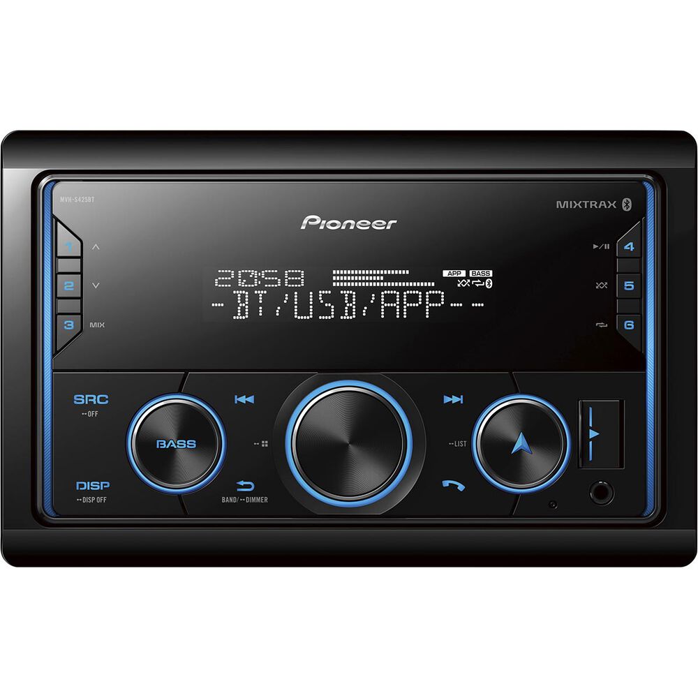 Pioneer MVHS425BT Double DIN Head Unit Supercheap Auto New Zealand